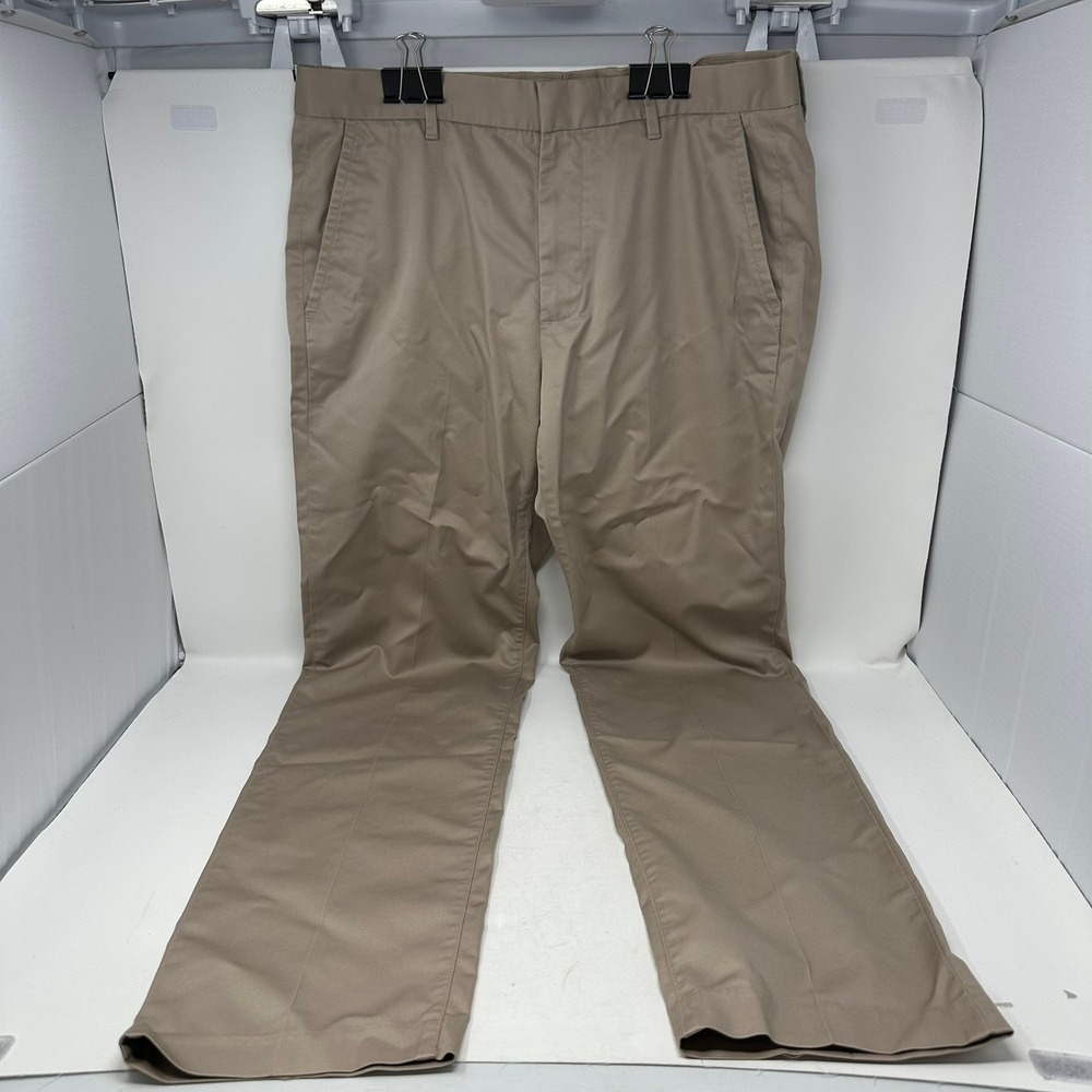 Bonobos Pants Men 32x34 Tan Slim Fit Wednesday Chinos Khaki Cotton Twill